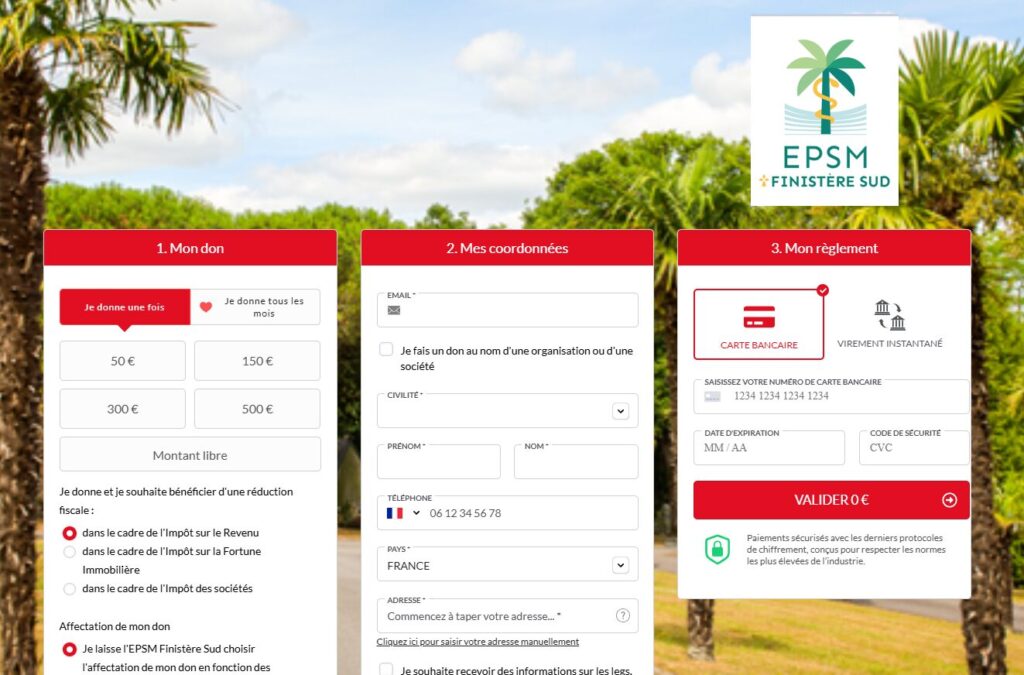 Dons à l&rsquo;EPSM du Finistère sud